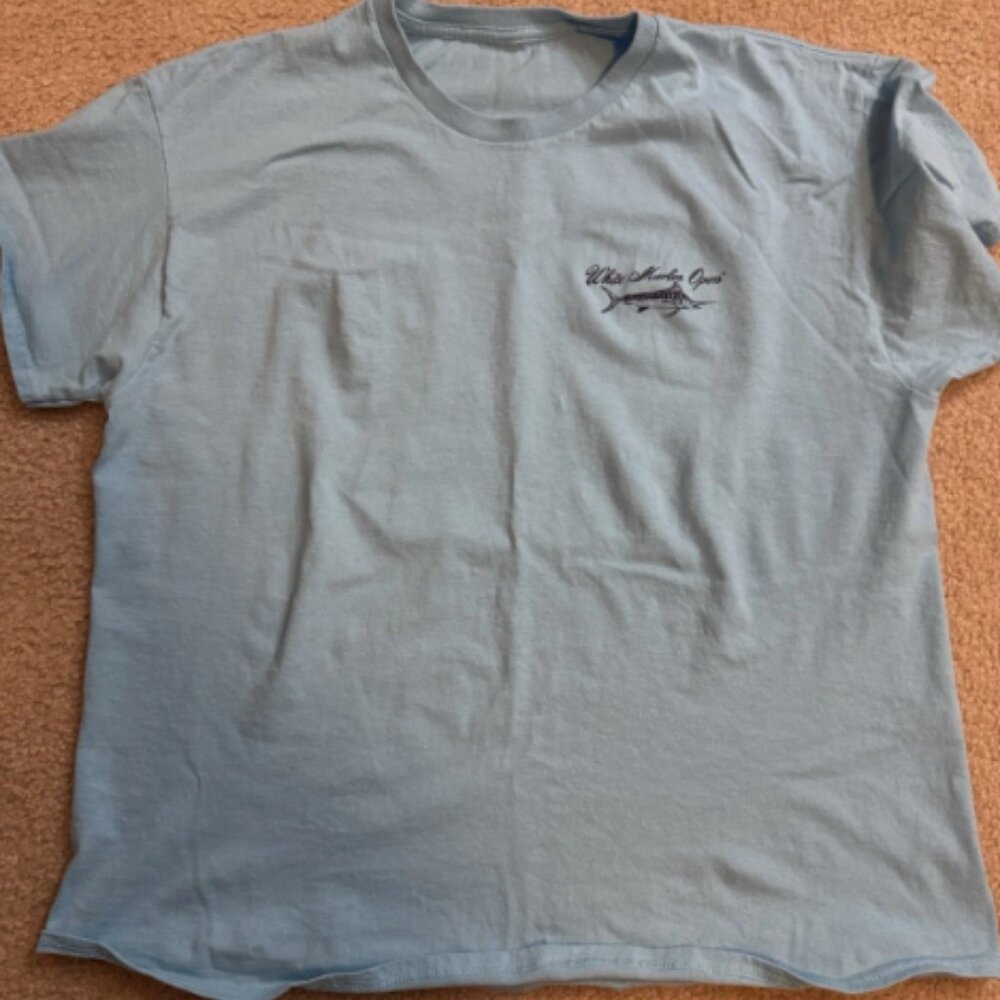 White Marlin Open T-Shirt - Men’s XL